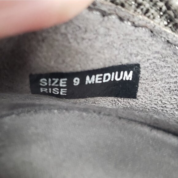 Moshn Women's Rise Slip-On Gray Comfort Arch Support Slip Resistant Size 9 - Picture 6 of 7